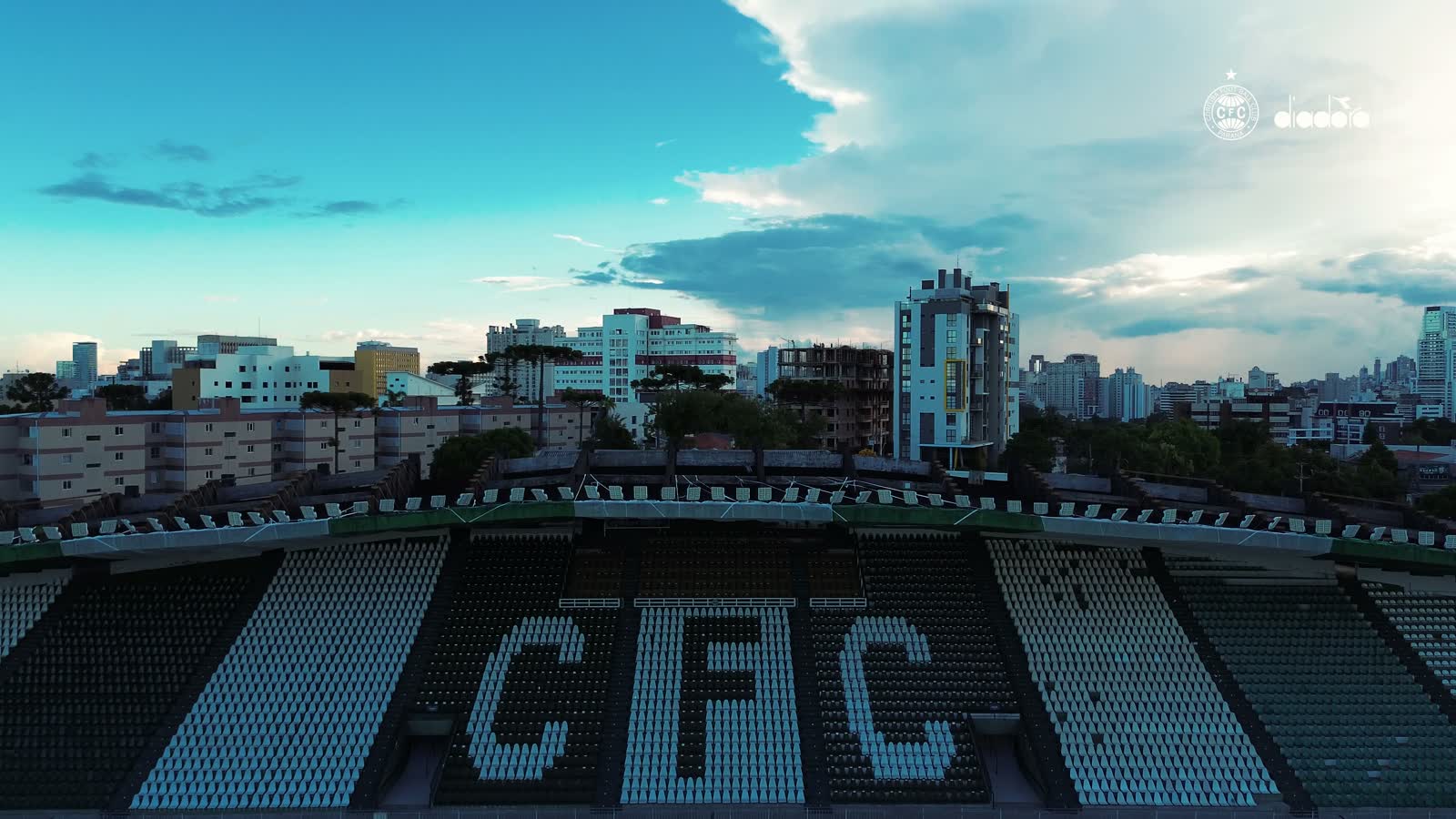 Trilha composta para o Coritiba, filme de lançamento da camisa home 2026